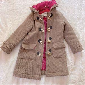 Mini Boden Toggle Coat, kids sz 7-8